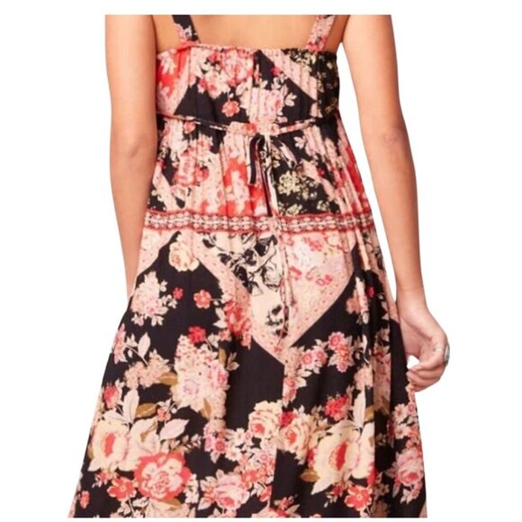 Collective Anthem of the Sun Patchwork Floral Print Sleeveless Midi Dress XS - Picture 4 of 15